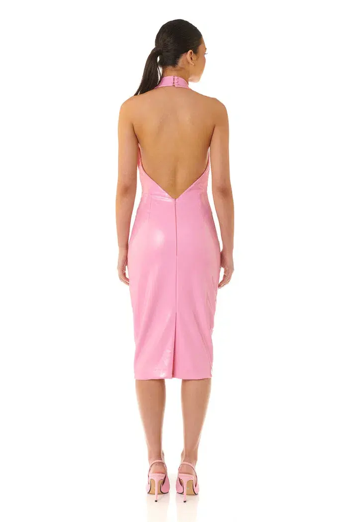 Eliya The Label Jazlyn Dress Pink Size S/Au 8 for rent on The Volte - main image
