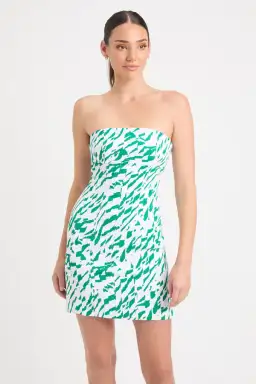 Kookai Jamila Mini Dress Multi Print Size 34 / Au 6 for rent on The Volte - image 2