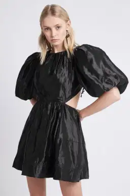 Aje Relic Dress Black Size 4 for rent on The Volte - image 2