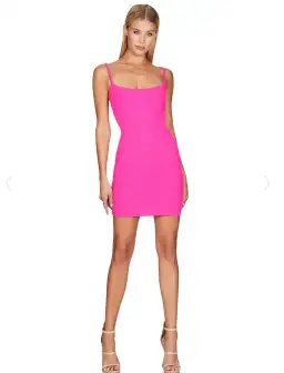 Nookie Bailey Mini Hot Pink Size 4