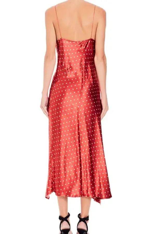 Bec & Bridge Bonjour Dress Red/Polka Dot Size 10 for rent on The Volte - main image