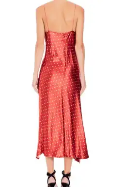 Bec & Bridge Bonjour Dress Red/Polka Dot Size 10 for rent on The Volte - image 2
