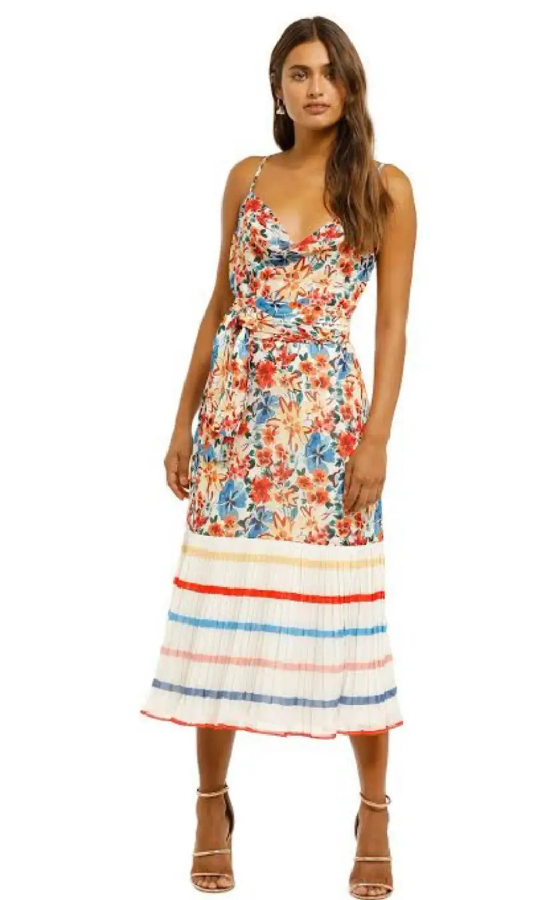 Talulah Meringue Dress Tropicana Floral Size 8 for rent on The Volte - main image