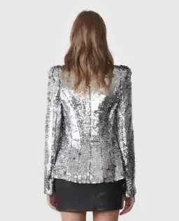 Torannce Shine Bright Jacket Silver Size 6 for rent on The Volte - image 2