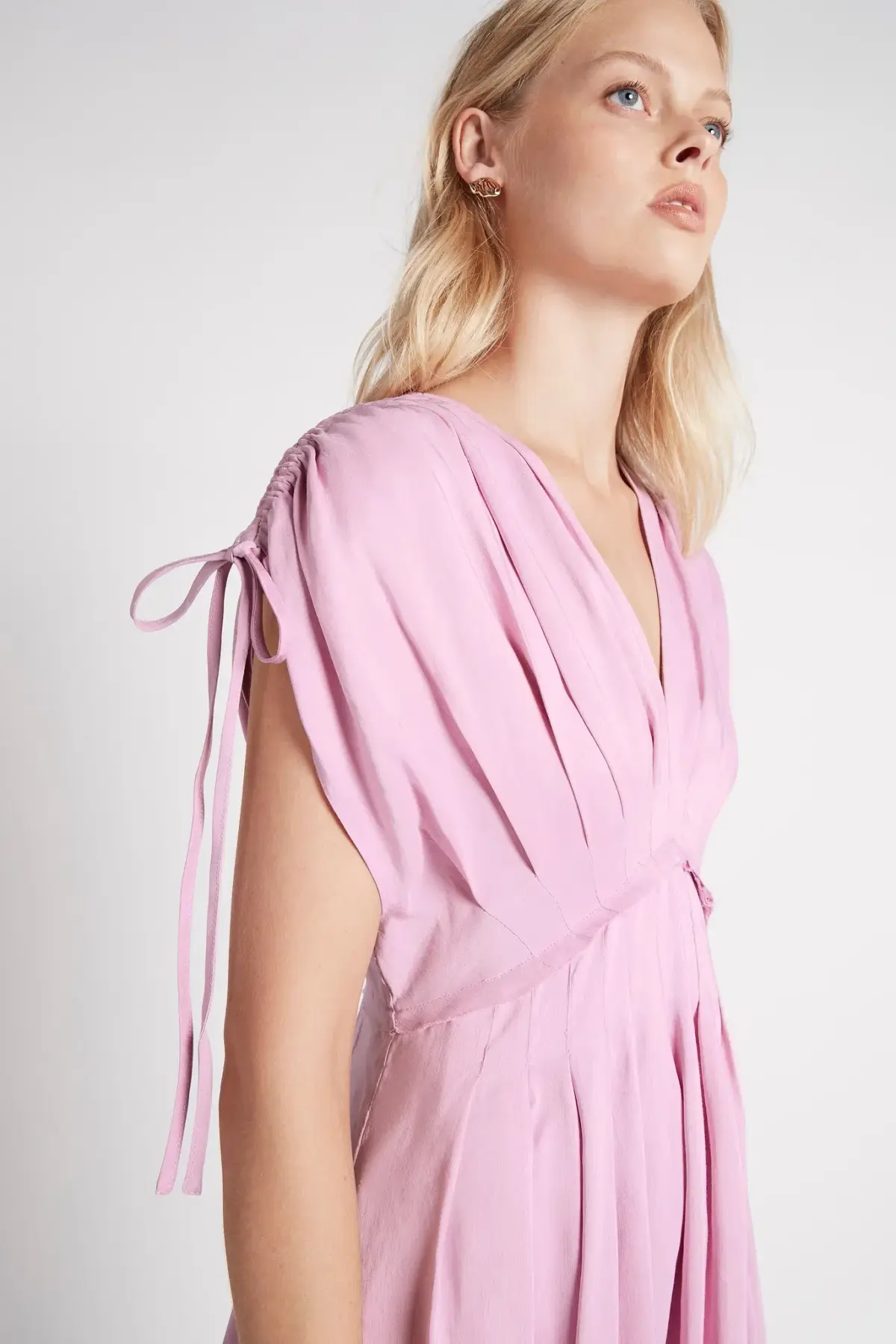 Aje Cosmos Midi Dress Lilac Size 10 / M  - Image 4