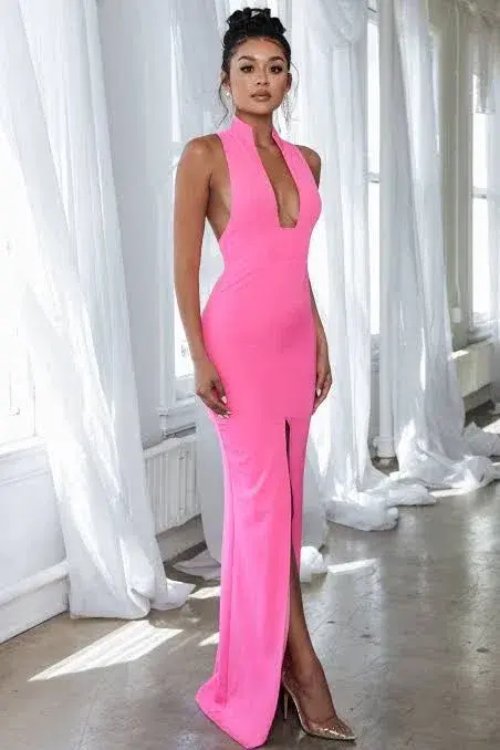 Abyss by Abby Legally Blonde Dress Pink Size 6 for rent on The Volte - main image