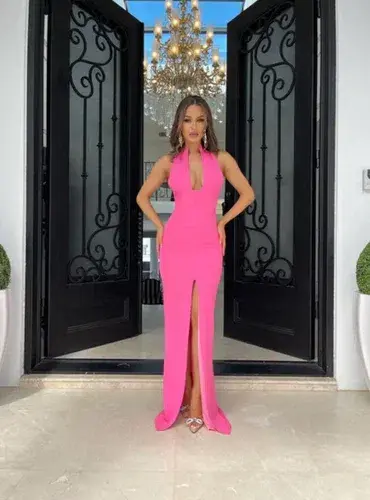 Abyss by Abby Legally Blonde Dress Pink Size 6 for rent on The Volte - main image