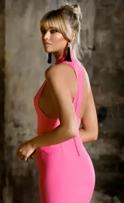 Abyss by Abby Legally Blonde Dress Pink Size 6 for rent on The Volte - image 7