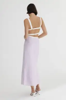 Significant Other Elena Midi Dress Lilac Size 8 for rent on The Volte - image 3