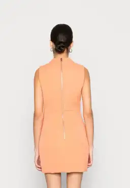Mossman The Break Free Mini Dress in Faded Citrus Size 8 for rent on The Volte - image 2