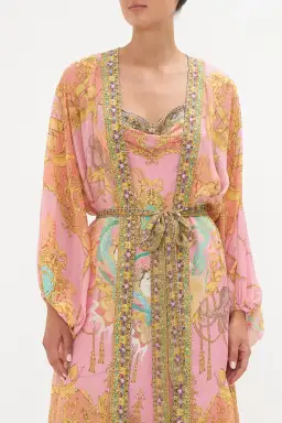 Camilla Mermaid Motel Silk Blouson Sleeve Layer Print Size 16/XL for rent on The Volte - image 2
