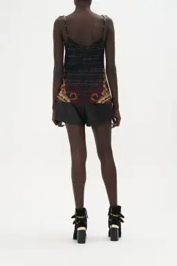 Camilla x Robbie Williams Bias Cami Top Black Print Size XL/Au 16 for rent on The Volte - image 2