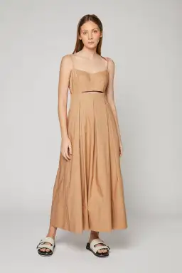 Ginger & Smart Seeker Sundress Brown Size 14