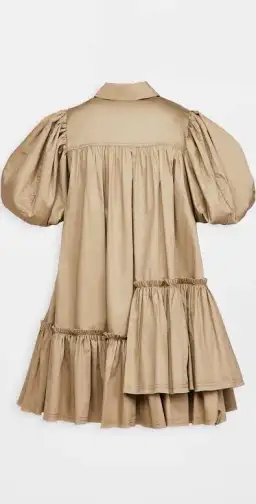 Aje Ambience Shirt Dress Brown Size 8 for rent on The Volte - image 4