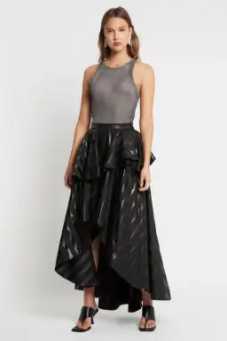Sass & Bide Kind of Wonderful Skirt Black Size 12 for rent on The Volte - image 1