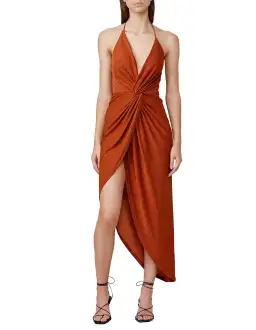 Significant Other Infinity Dress in Metallic Amber Size 8