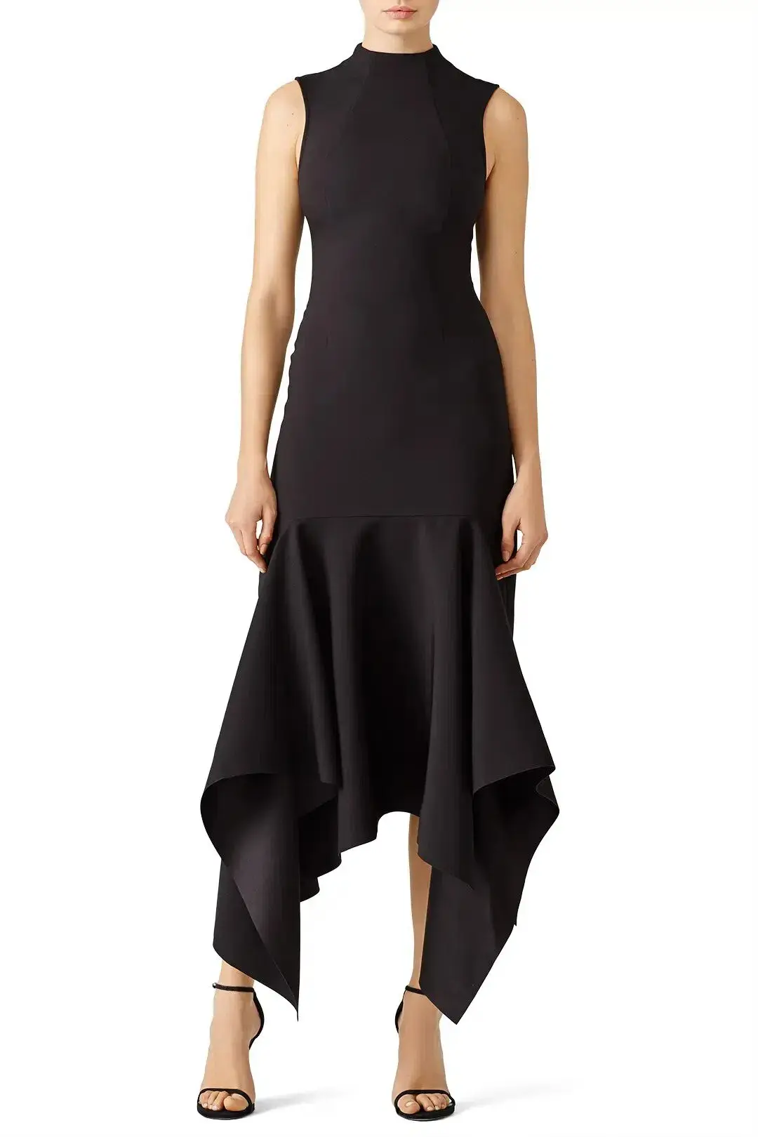 Solace London Klara Dress Black Size 4 for rent on The Volte - main image