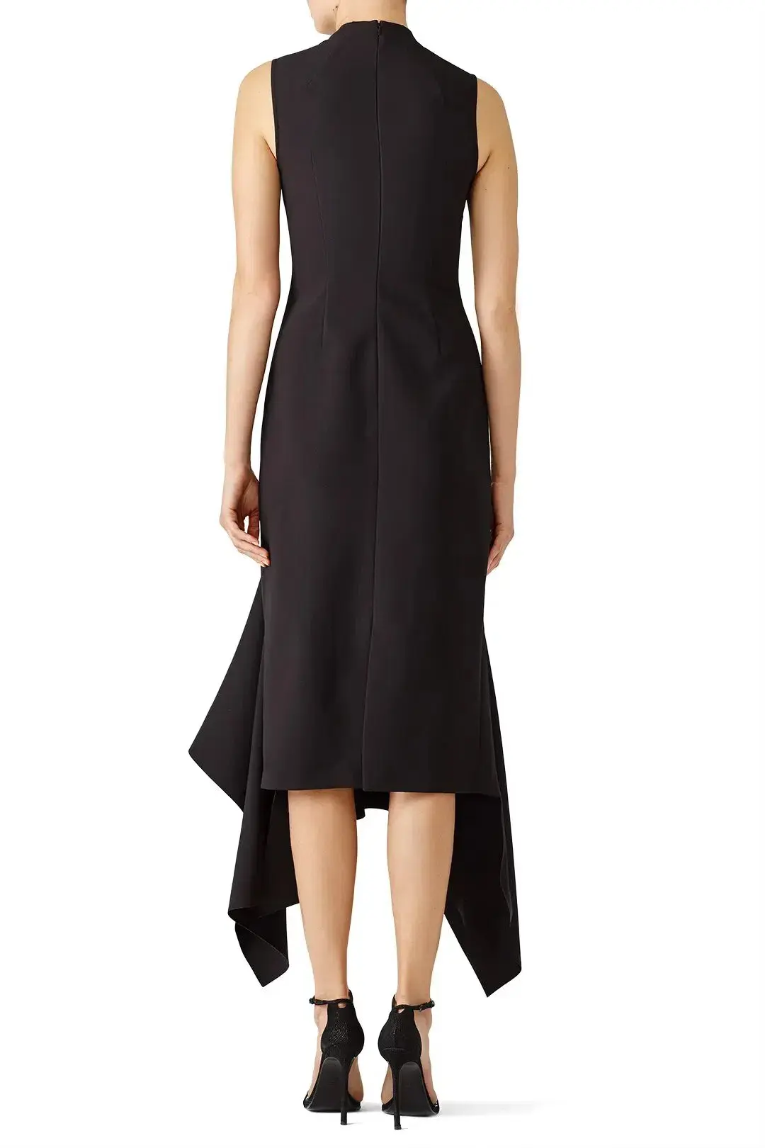 Solace London Klara Dress Black Size 4 for rent on The Volte - main image
