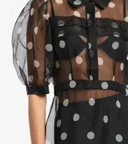 Sir the Label Margot Tiered Midi Dress Black Size AU 8 for rent on The Volte - image 2