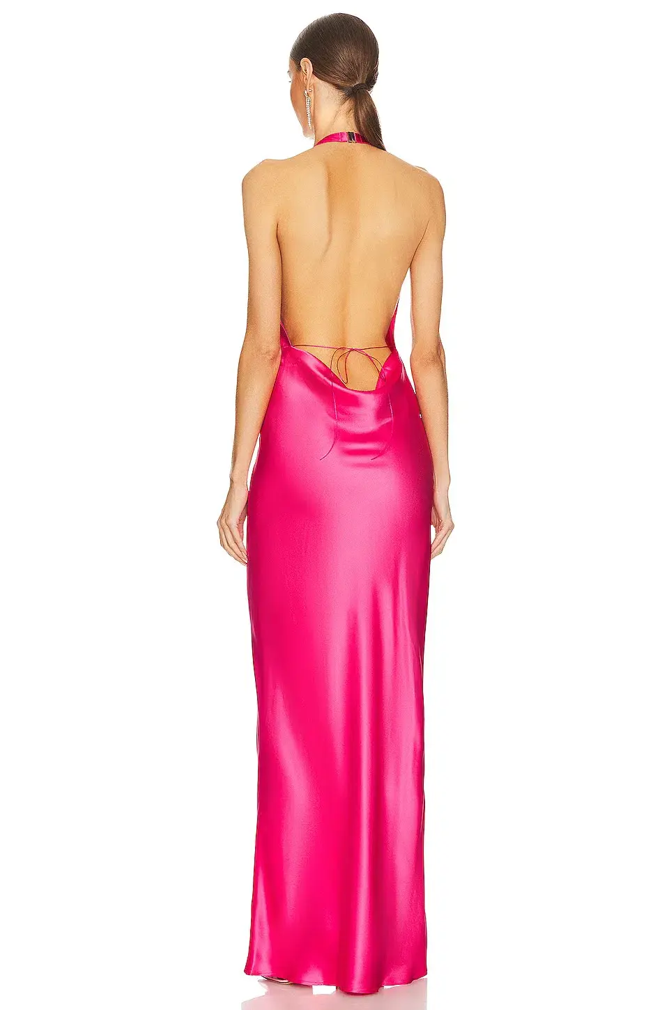 Natalie Rolt Angelica Gown Neon Pink Size 1 / AU 8 for rent on The Volte - main image