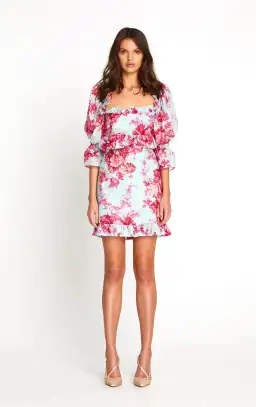 Alice McCall Flamingo Mini Dress Print Size 6