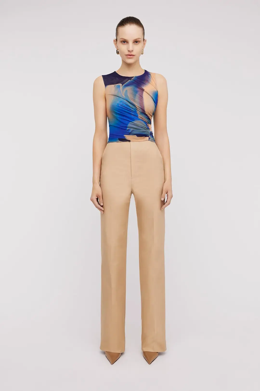 Scanlan Theodore Italian Watercolour Top Print Size 12 for rent on The Volte - main image