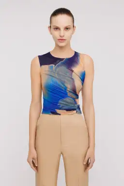 Scanlan Theodore Italian Watercolour Top Print Size 12 for rent on The Volte - image 2