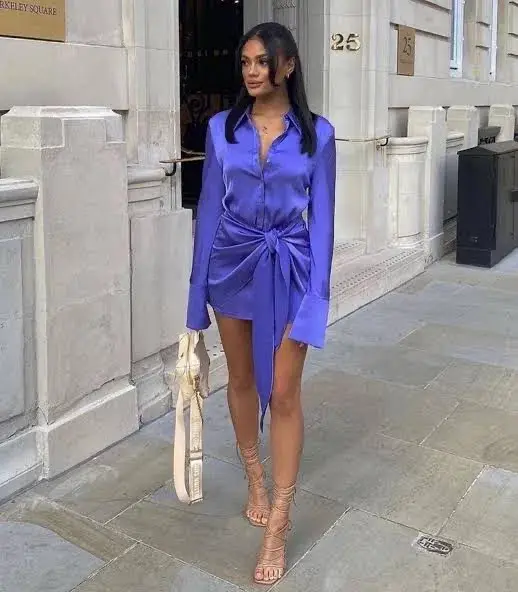 Rat & Boa Alanis Dress Blue Size S /Au 8 for rent on The Volte - main image