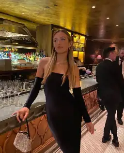 7th & York Camryn Maxi Dress Black Size L / Au 12