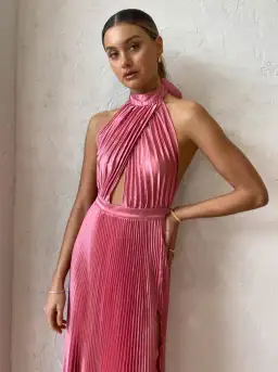 L'idee Renaissance Split Gown Pink Size AU 8 for rent on The Volte - image 2