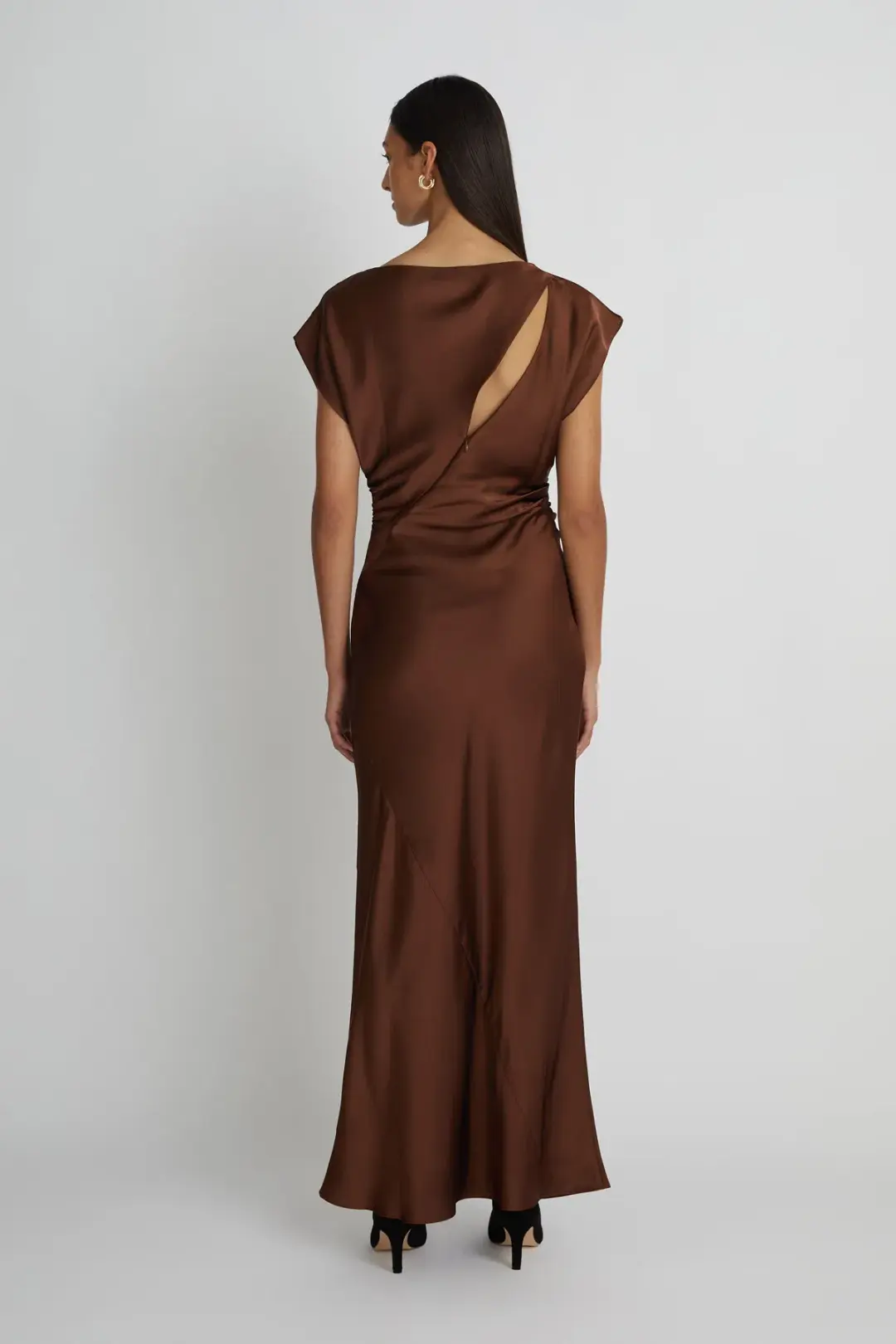 Camilla and Marc Eclar Dress Brown Size 8 for rent on The Volte - main image