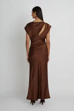 Camilla and Marc Eclar Dress Brown Size 8 for rent on The Volte - image 4