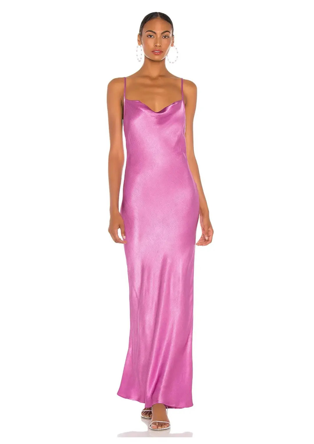 Bec & Bridge Lucie Maxi Dress Fuchsia Pink Size 8 for rent on The Volte - main image