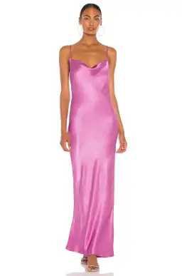 Bec & Bridge Lucie Maxi Dress Fuchsia Pink Size 8 for rent on The Volte - image 4