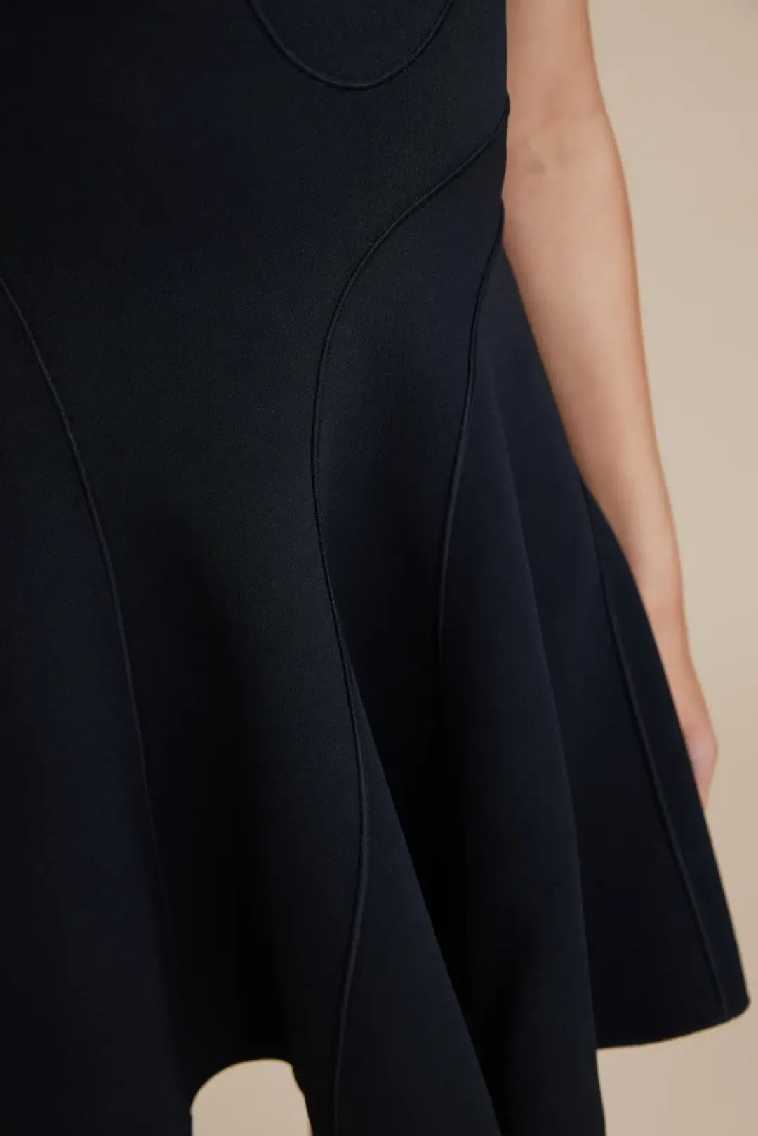 Acler Gower Dress Black Size 8 for rent on The Volte - main image