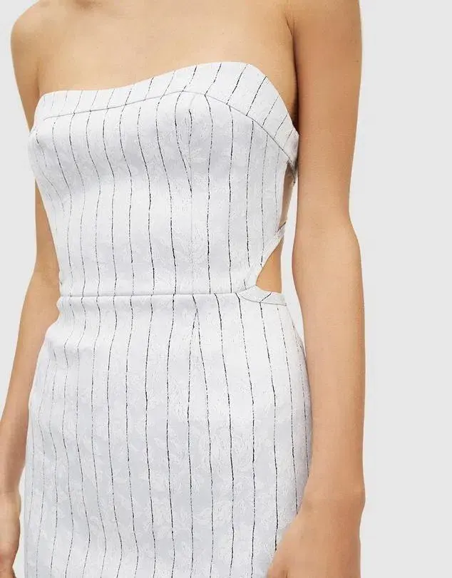 Manning Cartell Hybrid Reality Mini Dress White Size 6 for rent on The Volte - main image