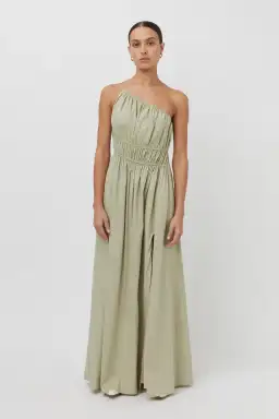 Camilla and Marc Sevilla Asymmetric Dress Green Size 6 for rent on The Volte - image 1