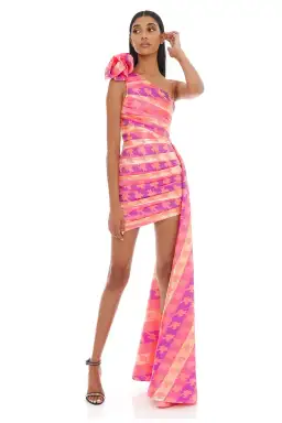 Eliya the Label Sabrina Dress Multi Size 14 for rent on The Volte - image 2