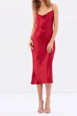 Bec & Bridge Decadent Slip Dress Red Size 8 for rent on The Volte - image 1