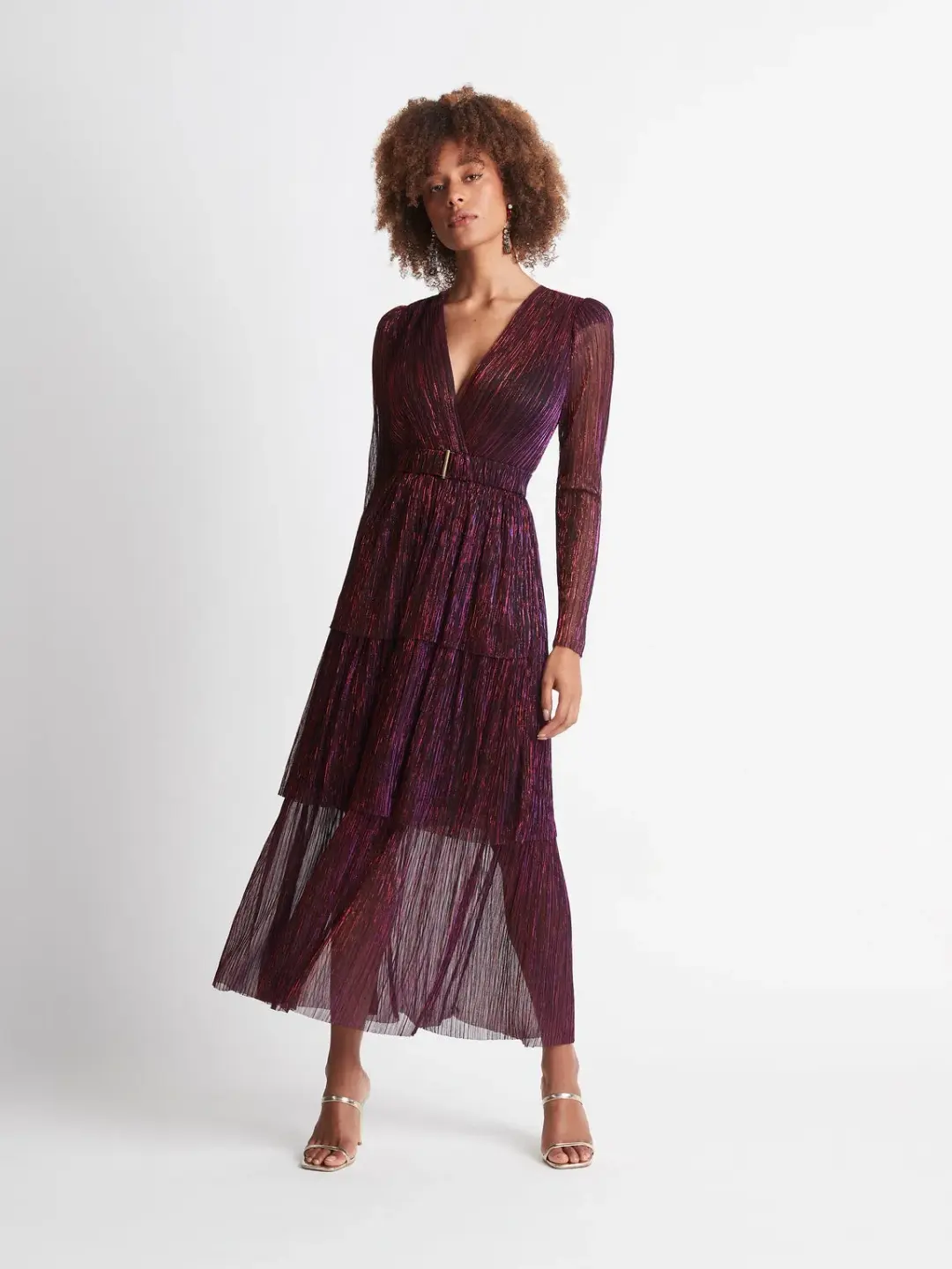 Sheike All That Sparkles Dress Metallic Size 10 / M for rent on The Volte - main image