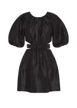 Aje Mimosa Cut Out Mini Dress Black Size 6 for rent on The Volte - image 3