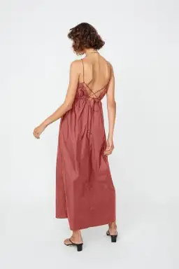 Suboo Rosanna Strappy Maxi Dress Red Size 6 / XS for rent on The Volte - image 2