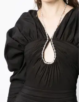 Rachel Gilbert Dahli Mini Dress Black Size 3 / Au 12 for rent on The Volte - image 2