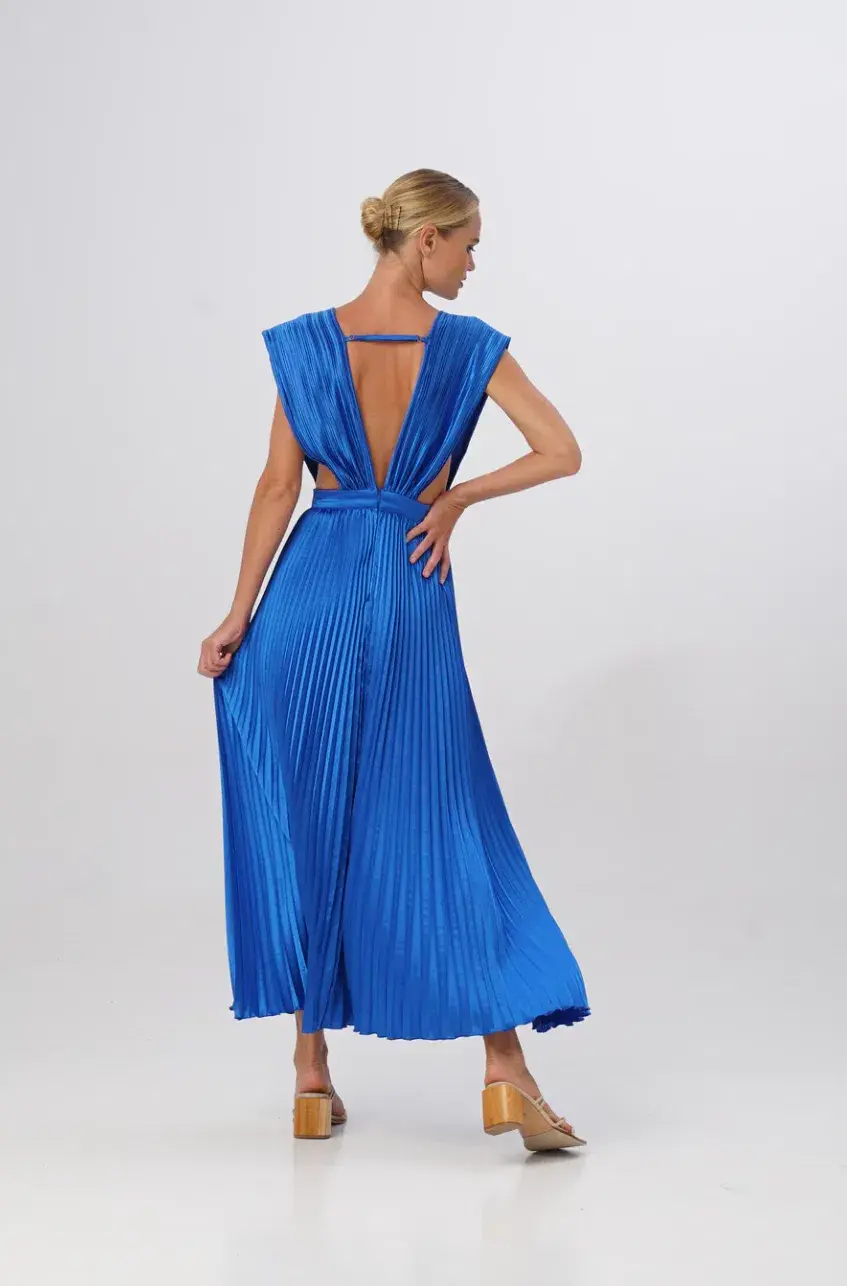 L'idee Gala Gown Blue Size 10 / M - Image 6