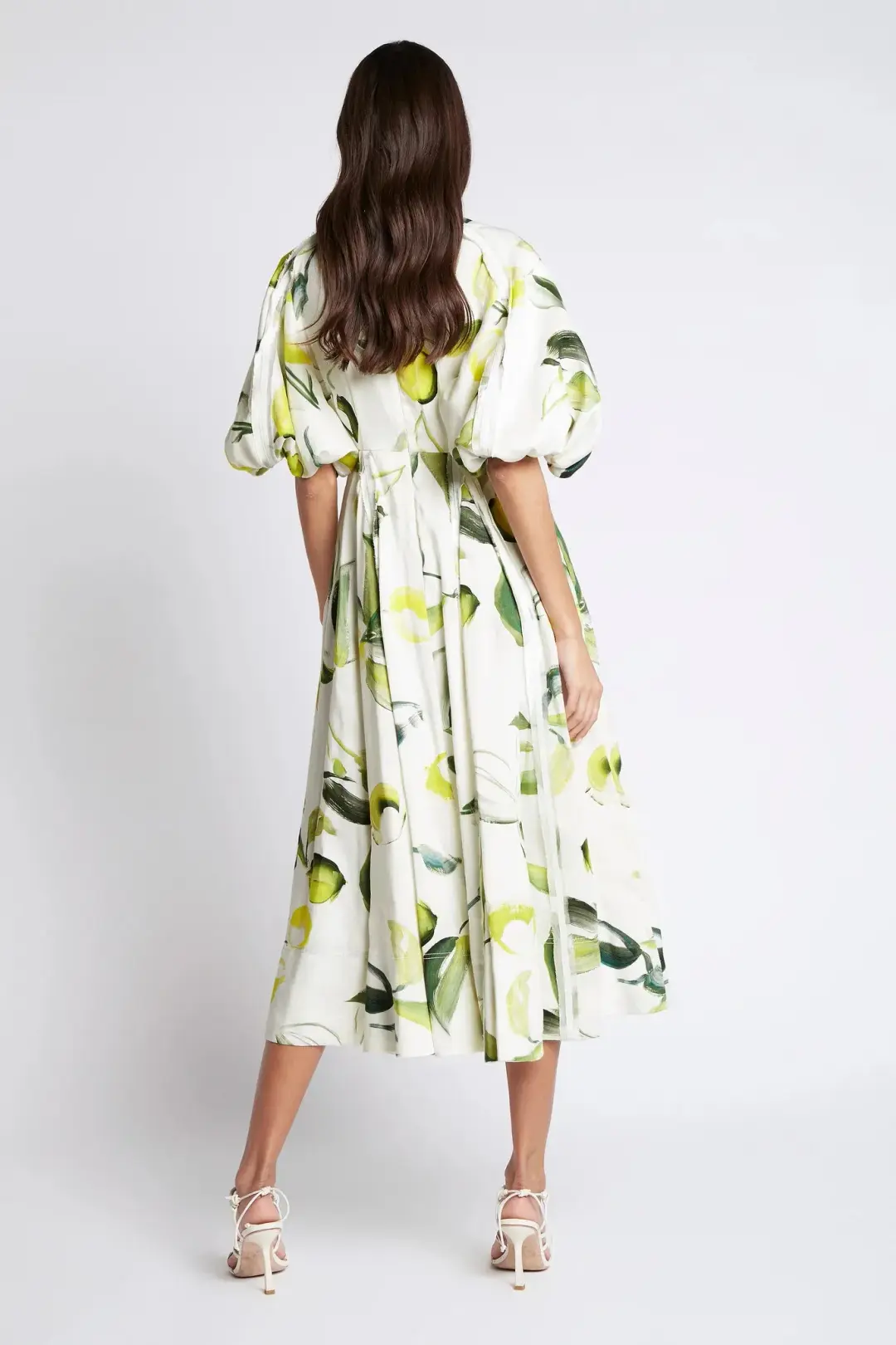 Aje Zest Midi Dress Print Size 6 / XS for rent on The Volte - main image