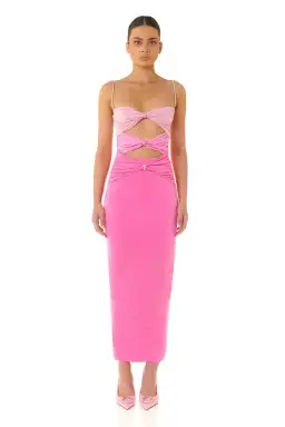 Eliya The Label Zora Dress Pink Size XS/ Au 6 for rent on The Volte - image 2