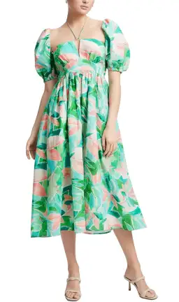 Steele Elm Dress Tropicana Size L/Au 12 for rent on The Volte - image 1