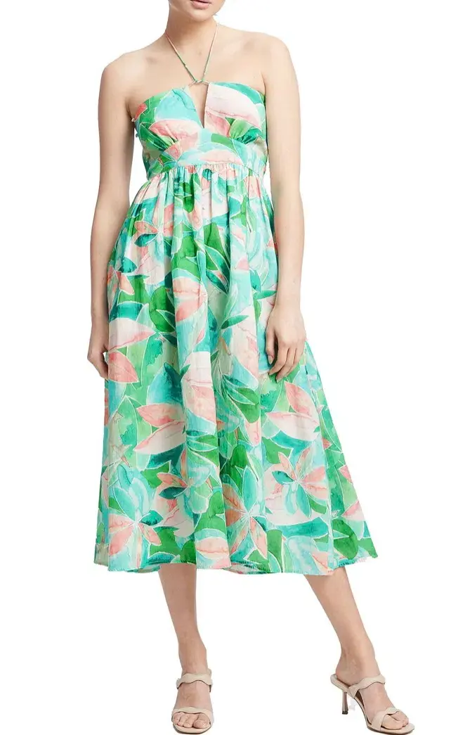 Steele Elm Dress Tropicana Size L/Au 12 for rent on The Volte - main image