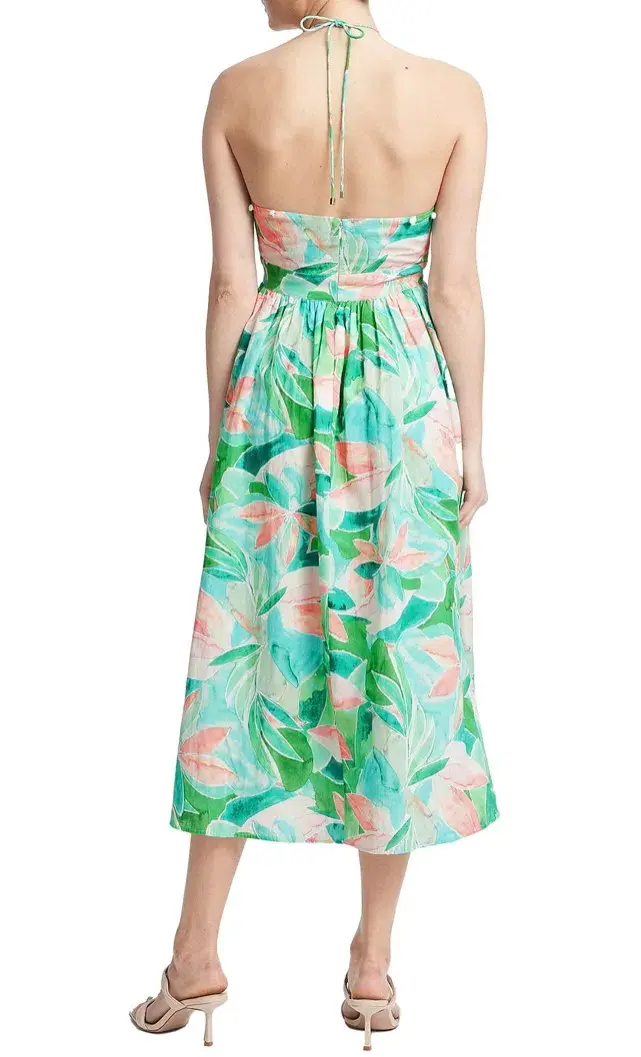 Steele Elm Dress Tropicana Size L/Au 12 for rent on The Volte - main image