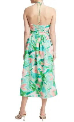 Steele Elm Dress Tropicana Size L/Au 12 for rent on The Volte - image 4